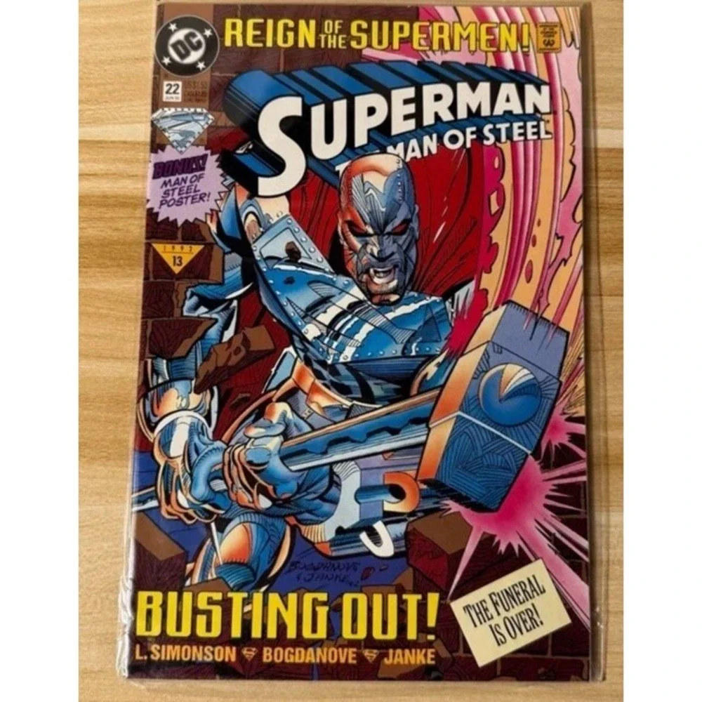 Superman: The Man of Steel #22 (DC Comics June 1993)